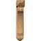Ekena Millwork Legacy Arts and Crafts Smooth Bracket w/ Offset Brace, Western Red Cedar, 7 1/2"W x 28"D x 40"H BKT0806X28X40LEC03SWR - alternate 3